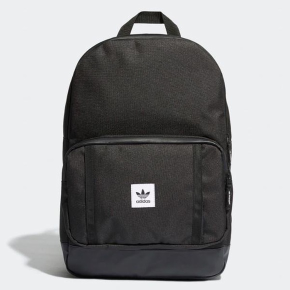 Adidas Classic BP backpack school new black book bag mens womens laptop sleeve - Picture 13 of 16